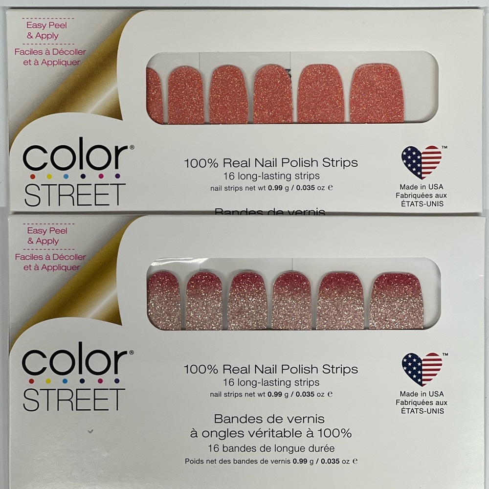 Color Street Nail Strips - Coral Bundle
